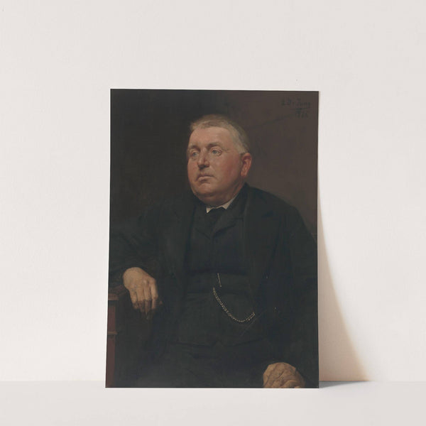 Petrus Josephus Mariën, Mayor of Kapellen by Edouard De Jans