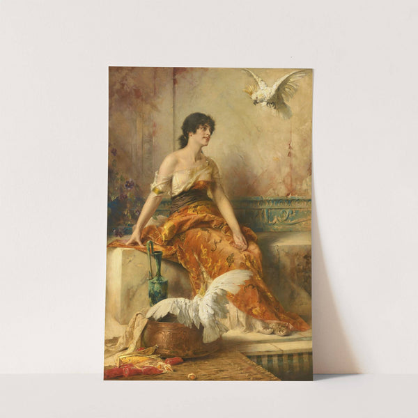 Pets (1885) by Conrad Kiesel