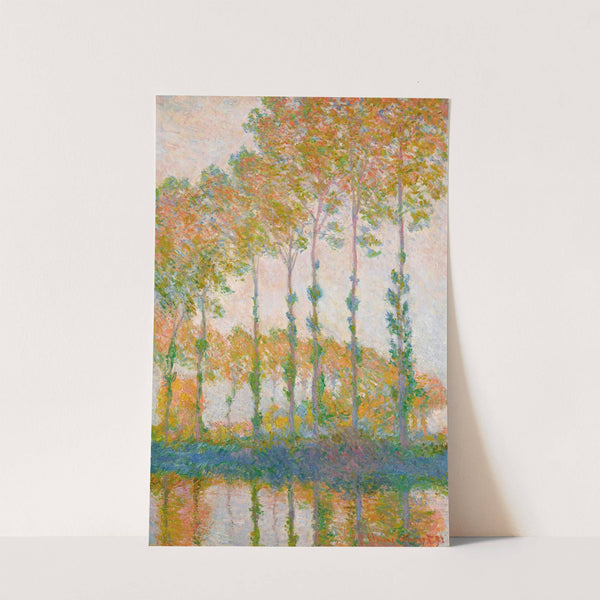 Peupliers au bord de l’Epte, automne (1891) by Claude Monet