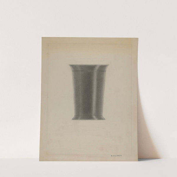 Pewter Beaker by A. Zaidenberg