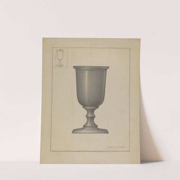 Pewter Chalice by Eugene La Foret