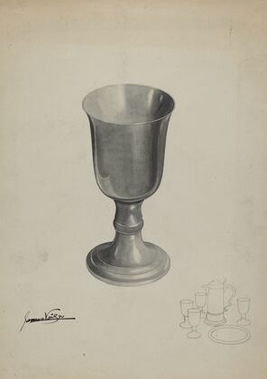 Pewter Chalice