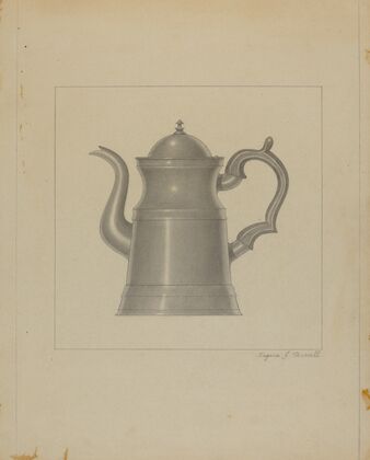 Pewter Coffee Pot