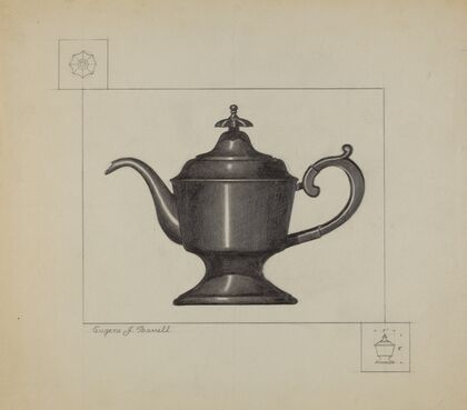 Pewter Coffee Pot