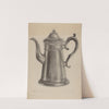 Pewter Coffee Pot (1935-1942) by Grace Halpin