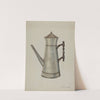 Pewter Coffee Pot by Harry Mann Waddell