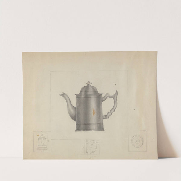 Pewter Coffee Pot by Henry Meyers