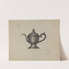 Pewter Coffee Pot by Herman Bader