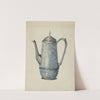 Pewter Coffee Pot by Beulah Bradleigh