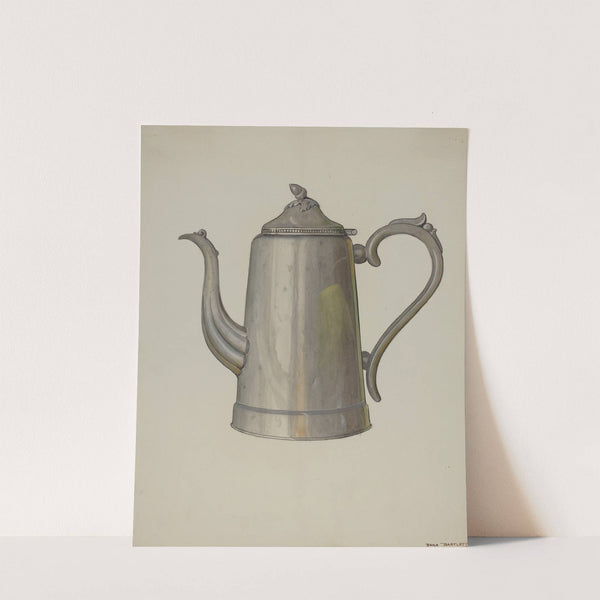 Pewter Coffee Pot by Dana Bartlett