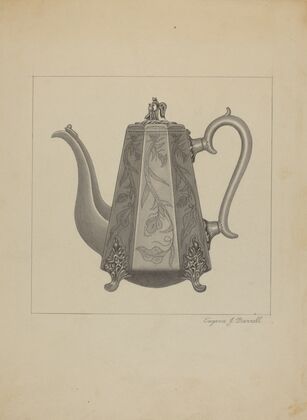 Pewter Coffee Pot