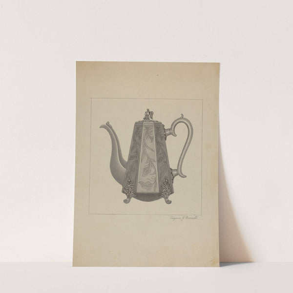Pewter Coffee Pot by Eugene Barrell