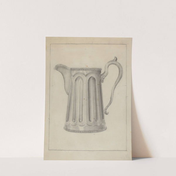 Pewter Creamer by Samuel O. Klein