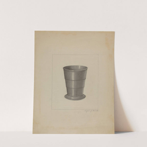 Pewter Cup by Eugene Barrell