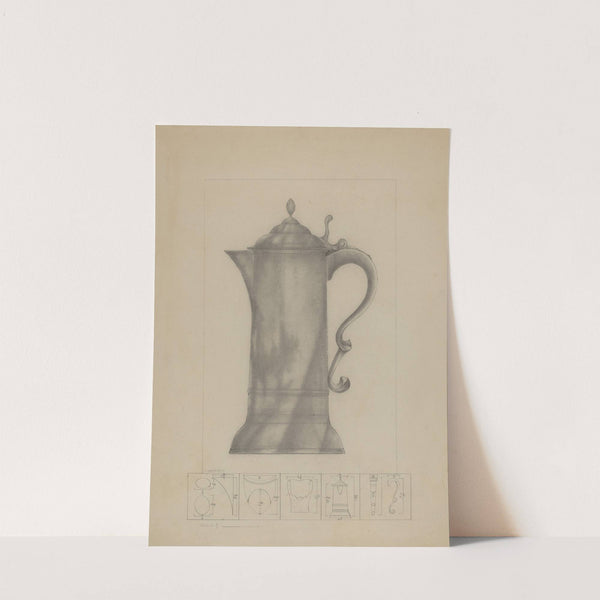 Pewter Flagon by Henry Meyers
