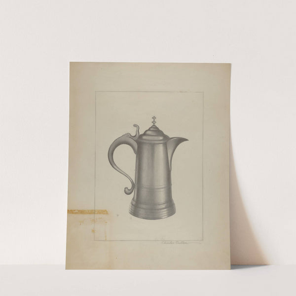 Pewter Flagon (1935-1942) by Charles Cullen