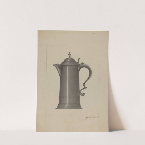 Pewter Flagon by Eugene Barrell