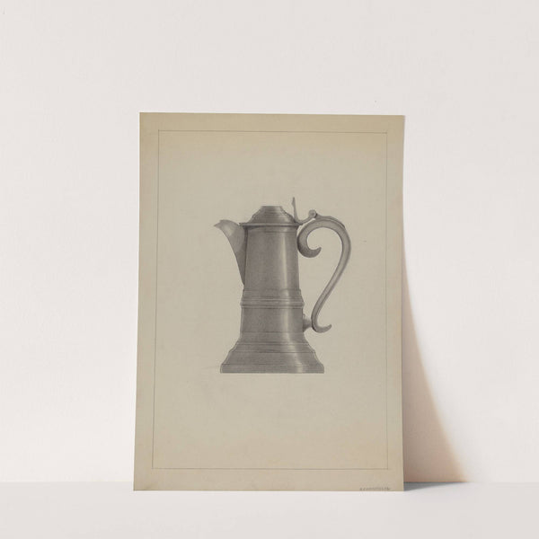 Pewter Flagon by A. Zaidenberg