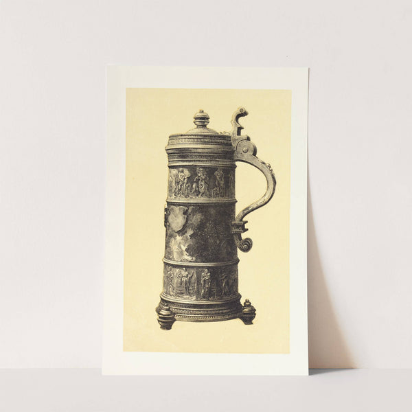 Pewter Flagon. Ancient German or Swiss Work (1858) by John Charles Robinson