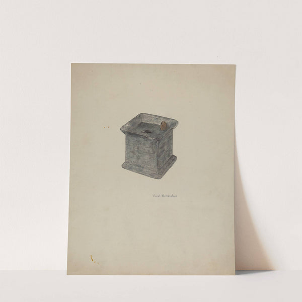 Pewter Inkstand by Violet Hartenstein