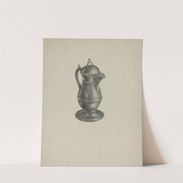 Pewter Jar by R.J. De Freitas