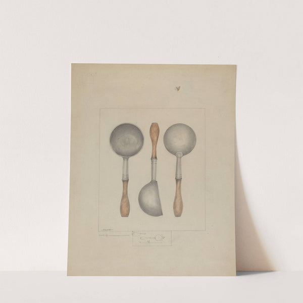 Pewter Ladle by Henry Meyers