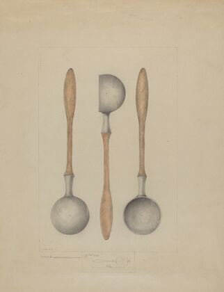 Pewter Ladle