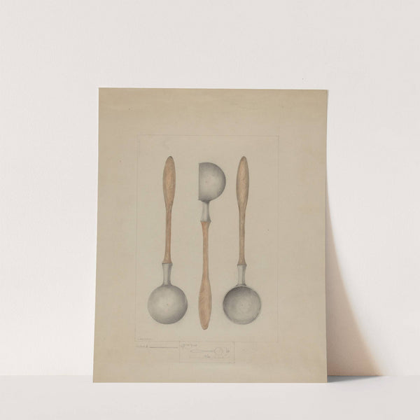 Pewter Ladle by Henry Meyers