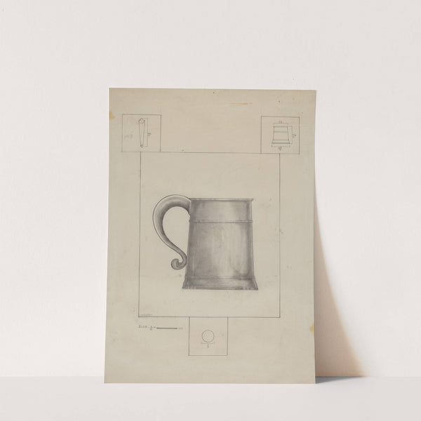 Pewter Mug by Henry Meyers