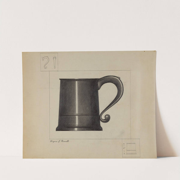 Pewter Mug by Eugene Barrell