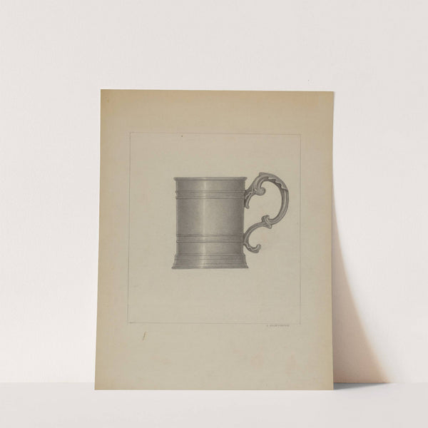 Pewter Mug by A. Zaidenberg