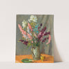Pewter Mug with Delphiniums by William Chadwick