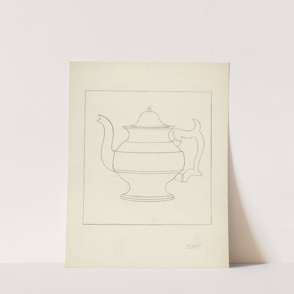 Pewter Pitcher by Henry Granet