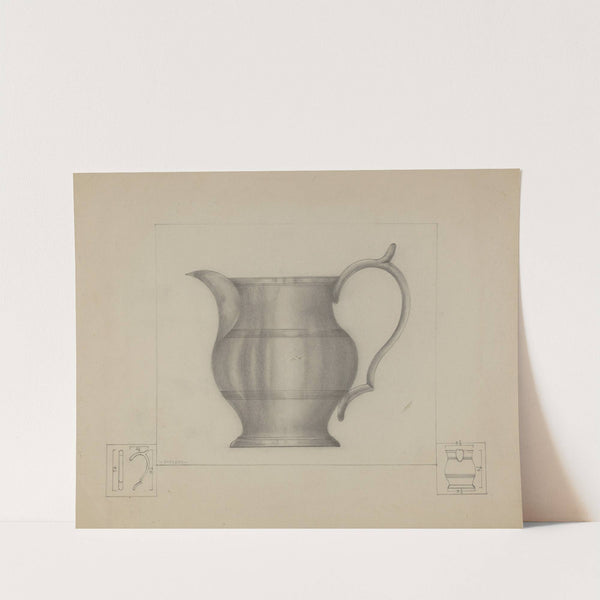 Pewter Pitcher by Henry Meyers