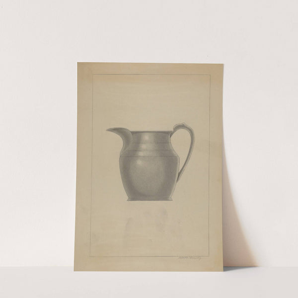 Pewter Pitcher by Joseph Wolins