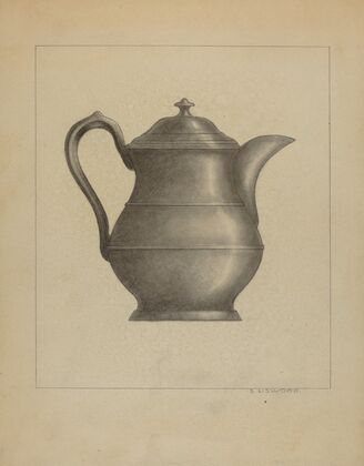 Pewter Pitcher