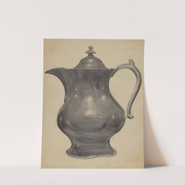 Pewter Pitcher by Charles Cullen