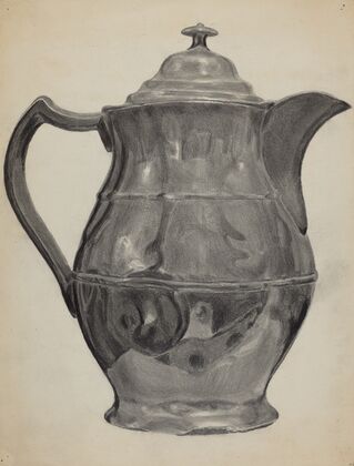 Pewter Pitcher