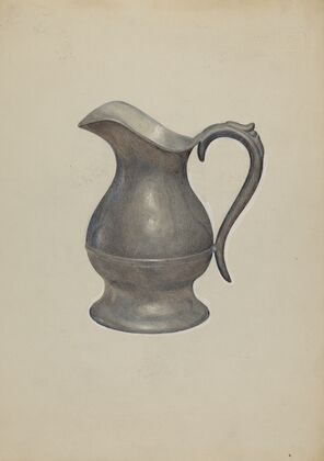 Pewter Pitcher (c. 1936)