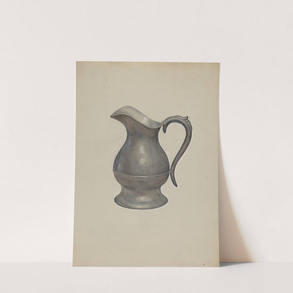 Pewter Pitcher (c. 1936) by Francis Borelli