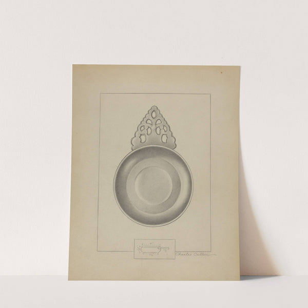 Pewter Porringer by Charles Cullen