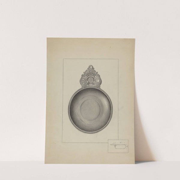 Pewter Porringer by Charles Cullen