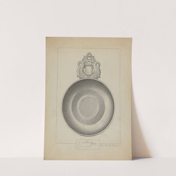 Pewter Porringer by Charles Cullen