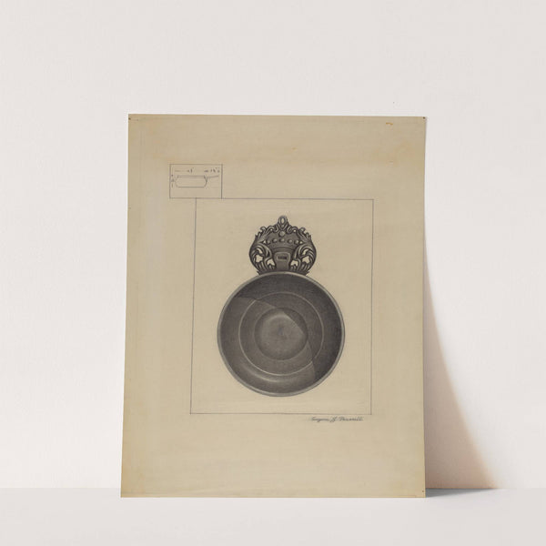 Pewter Porringer by Eugene Barrell
