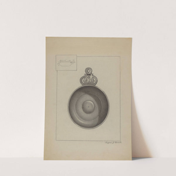 Pewter Porringer by Eugene Barrell