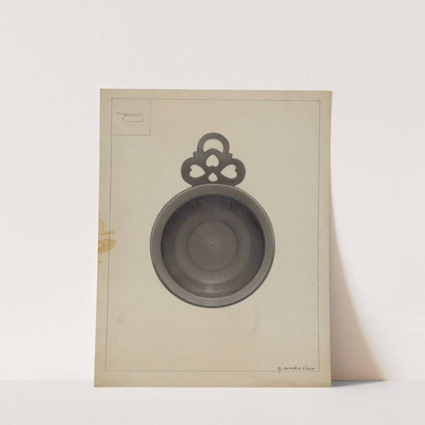 Pewter Porringer by Arsen Maralian