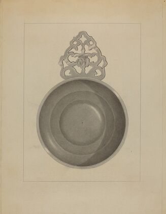 Pewter Porringer