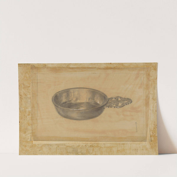 Pewter Porringer by Harry Goodman