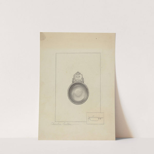 Pewter Porringer by Charles Cullen