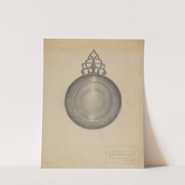 Pewter Porringer by Charles Cullen